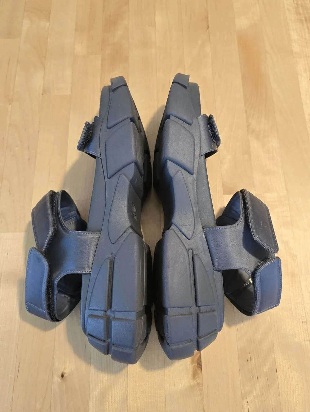 Zara Sport Sandals Blue Size 40 - Picture 6 of 7